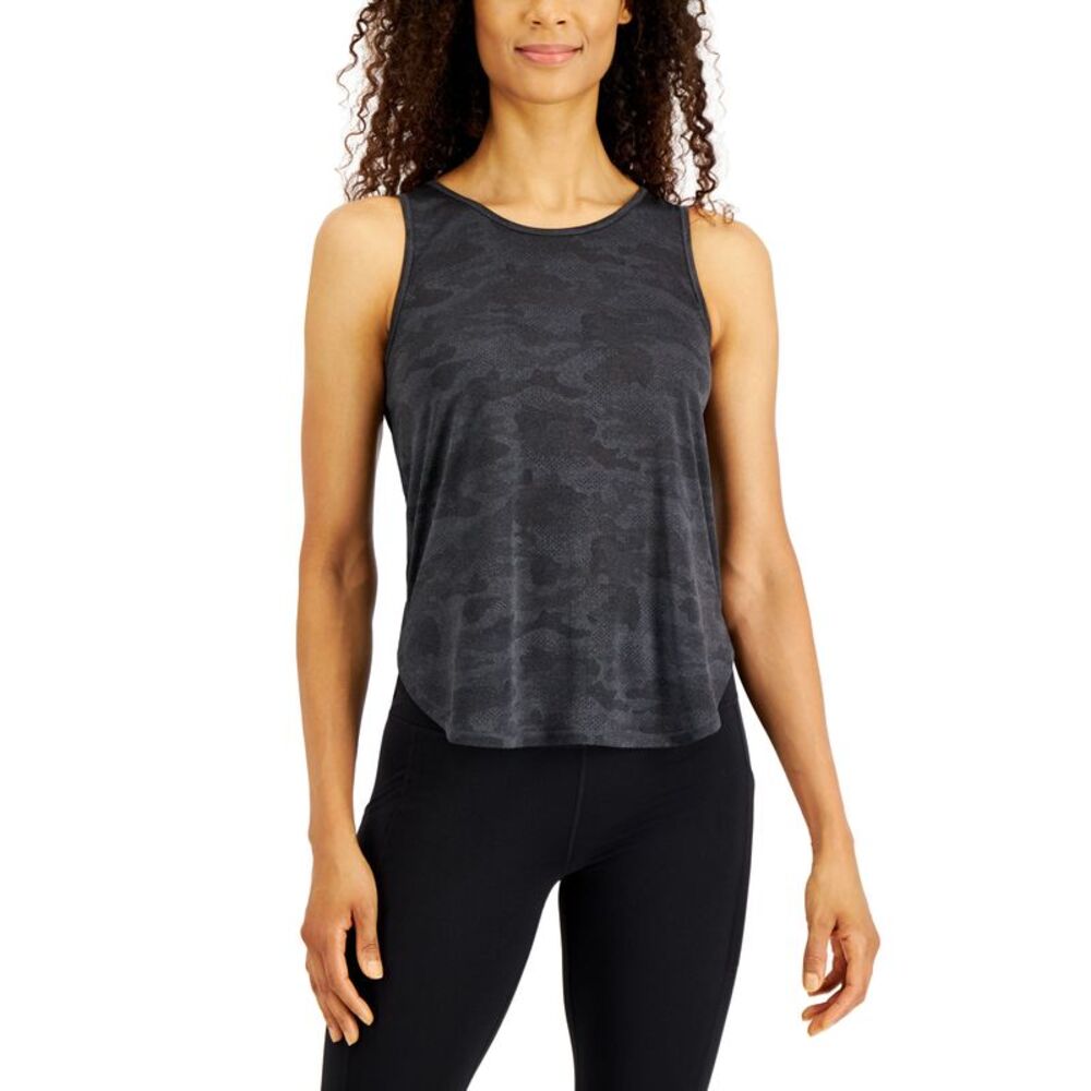 ID Ideology Jacquard Camo Tank Top